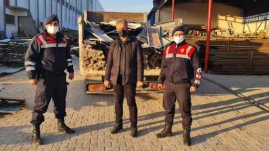 Elazığ'da çalınan inşaat malzemeleri jandarma tarafından bulundu