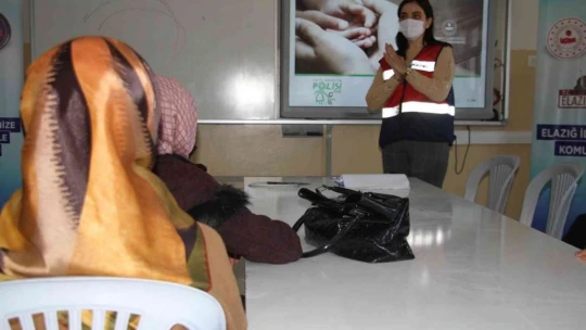 Elazığ'da en iyi narkotik polisi anne projesi
