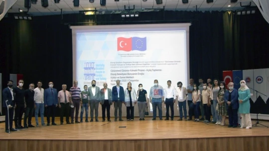 Elazığ'da ''Görünmezi Görünür Kıl'' projesi açılış toplantısı yapıldı.