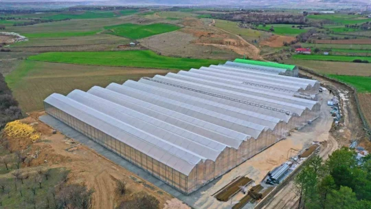 Elazığ'da jeotermal sera sahasının ilk etap çalışmaları tamamlandı