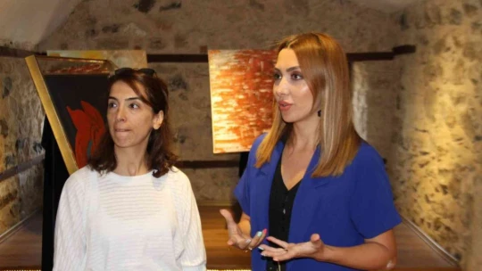 Elazığ'da 'Kadın temalı' resim sergisi açıldı