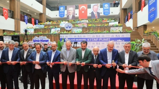 Elazığ'da 'Kitap Fuarı' yoğun katılımla açıldı
