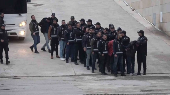 Elazığ'da 'Silindir' operasyonu: 22 şüpheli adliyeye sevk edildi