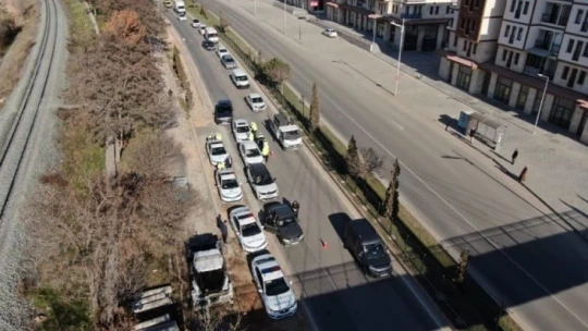 Elazığ'da 'Şok Uygulama' denetimi