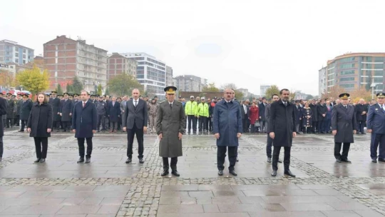 Elazığ'da 10 Kasım Atatürk'ü Anma Günü töreni