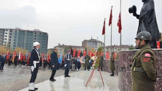 Elazığ'da 10 Kasım Atatürk'ü Anma Günü töreni