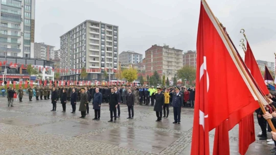 Elazığ'da 10 Kasım Atatürk'ü Anma Günü töreni