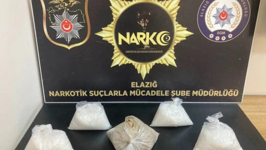 Elazığ'da 123 kilo uyuşturucu madde ele geçirildi: 11 tutuklama