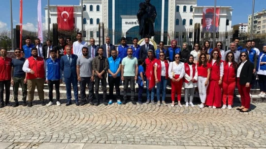 Elazığ'da 19 Mayıs Atatürk'ü Anma, Gençlik ve Spor Bayramı etkinlikleri