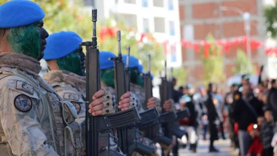 Elazığ'da 29 Ekim Cumhuriyet Bayramında JÖH'lerin gösterisi nefes kesti