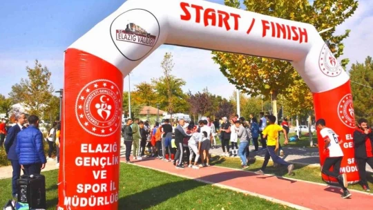 Elazığ'da 29 Ekim Cumhuriyet Koşusu yapıldı