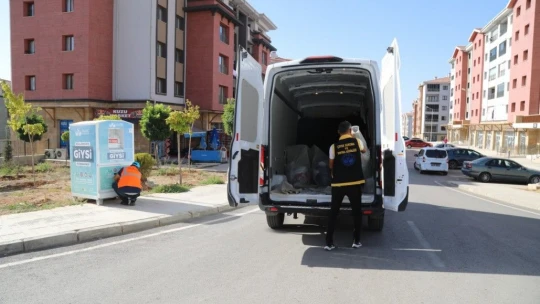 Elazığ'da 4 ayda 37 kilogram tekstil atığı toplandı