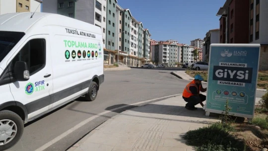 Elazığ'da 4 ayda 37 kilogram tekstil atığı toplandı
