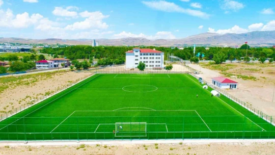 Elazığ'da 54 sahanın yapımı tamamlandı