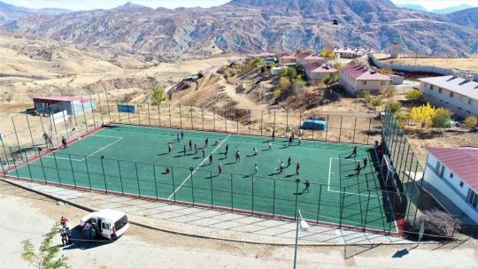 Elazığ'da 54 sahanın yapımı tamamlandı
