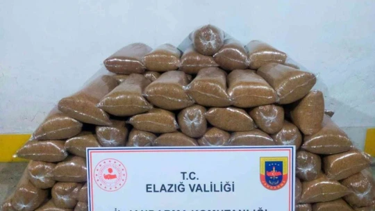 648 kilo kaçak tütün ele geçirildi