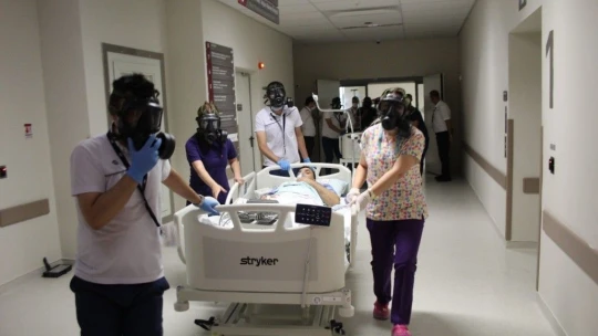 Elazığ'da 6.8'lik deprem tatbikatı gerçeğini aratmadı