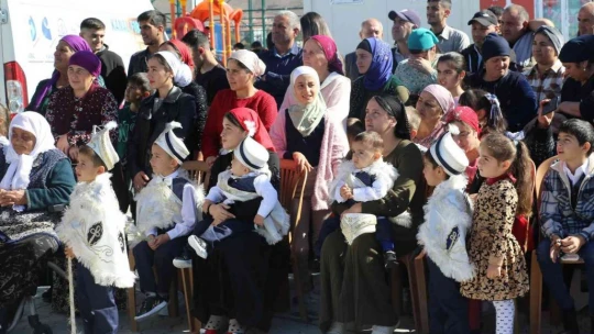 Elazığ'da Ahıska Türkü çocuklar için toplu sünnet töreni düzenlendi