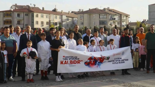 Elazığ'da Amatör Spor Haftası kortej yürüyüşüyle başladı