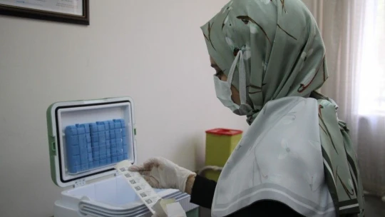 Yerinde Aşı Yapan Timler Sahada