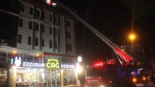 Elazığ'da baca yangını korkuttu