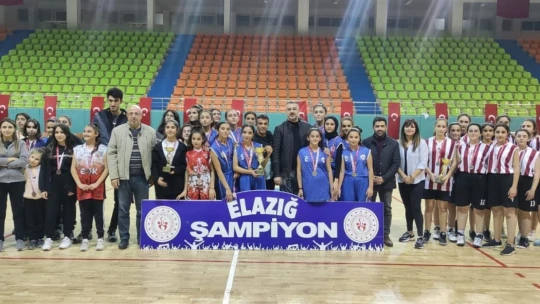 Elazığ'da Basketbol Yerel Lig U14 müsabakaları tamamlandı