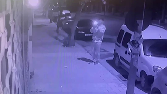 Elazığ'da bir garip olay: Biri kırdı, diğeri kaydetti