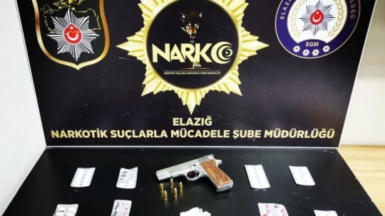 Elazığ'da bir haftada uyuşturucudan 5 tutuklama