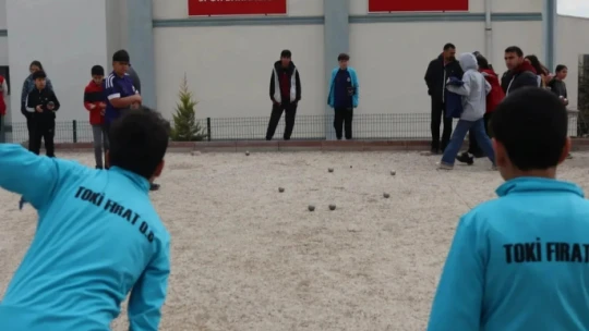 Elazığ'da Bocce Yıldızlar İl Şampiyonası sona erdi