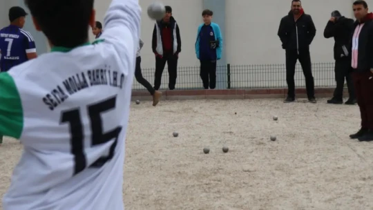 Elazığ'da Bocce Yıldızlar İl Şampiyonası sona erdi