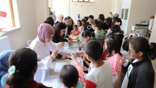 Elazığ'da depremzede çocuklara yönelik bilim şenliği