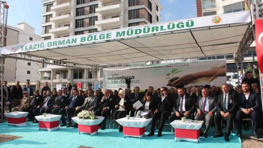 Elazığ'da Devlet Bahçeli Hatıra Ormanı oluşturuldu
