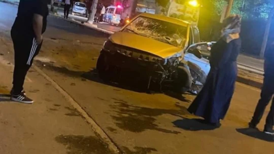 Elazığ'da ehliyetsiz sürücü kaza yaptı: 2 yaralı