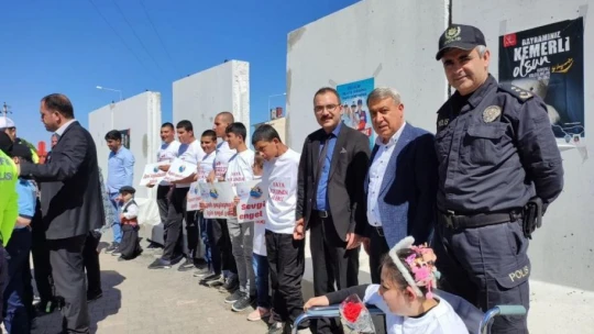 Elazığ'da engelliler ve trafik haftası etkinlikleri