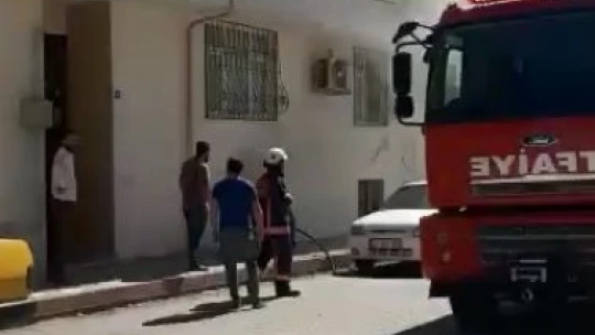 Elazığ'da ev yangını