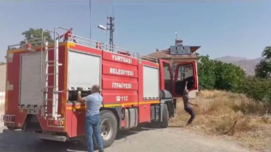 Elazığ'da ev yangını