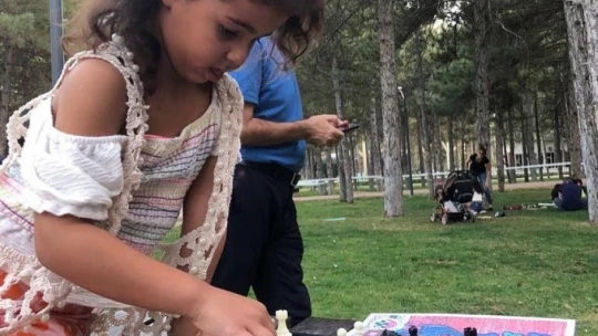 Elazığ'da geleneksel 'Sokakta Satranç Var' etkinliği yapıldı