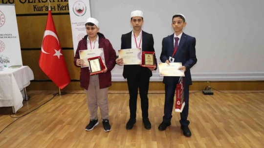 Elazığ'da Genç Sada Kur'an-ı Kerim'i Güzel Okuma Yarışması