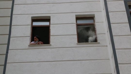 Elazığ'da gerçeği aratmayan yangın ve deprem tatbikatı