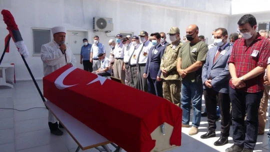 Elazığ'da hayatını kaybeden Kore gazisi son yolculuğuna uğurlandı