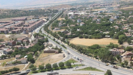 Elazığ'da helikopter destekli trafik denetimi