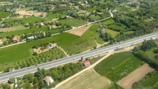 Elazığ'da helikopter destekli trafik denetimi yapıldı