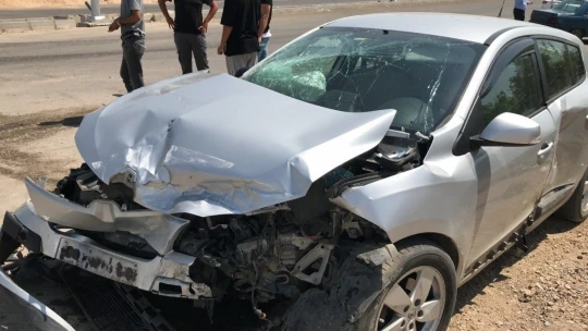 Elazığ'da iki otomobil çarpıştı: 8 yaralı
