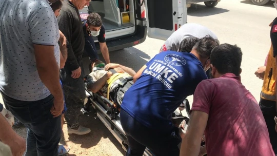 İskeleden Düşen İşçi Yaralandı