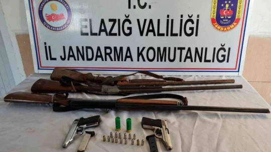 Elazığ'da jandarma ekipleri bir yılda 611 operasyon düzenledi: 670 şüpheli yakalandı