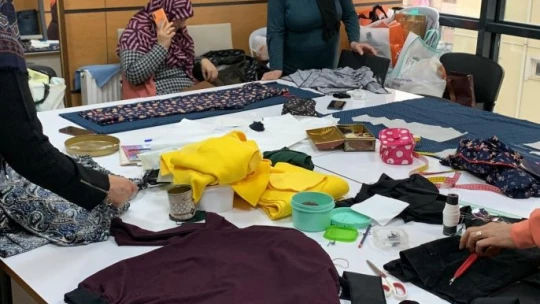 Elazığ'da kadınlar, ücretsiz dikiş-nakış kursu sayesinde meslek sahibi oluyor