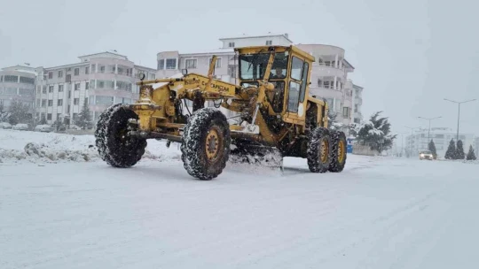 Elazığ'da kar mesaisi