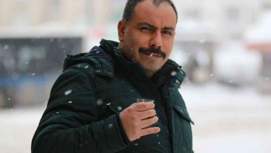Elazığ'da kar sevinci