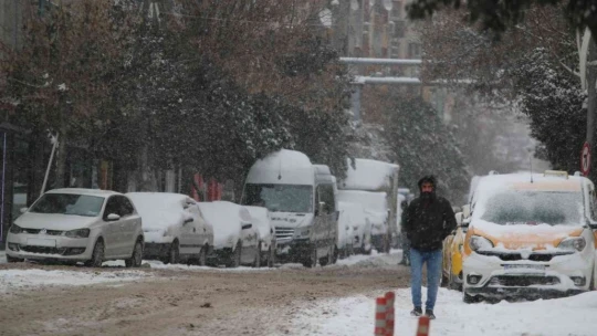Elazığ'da kar sevinci