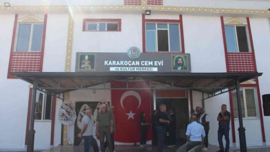 Elazığ'da Karakoçan Cemevi ve Kültür Merkezi açıldı